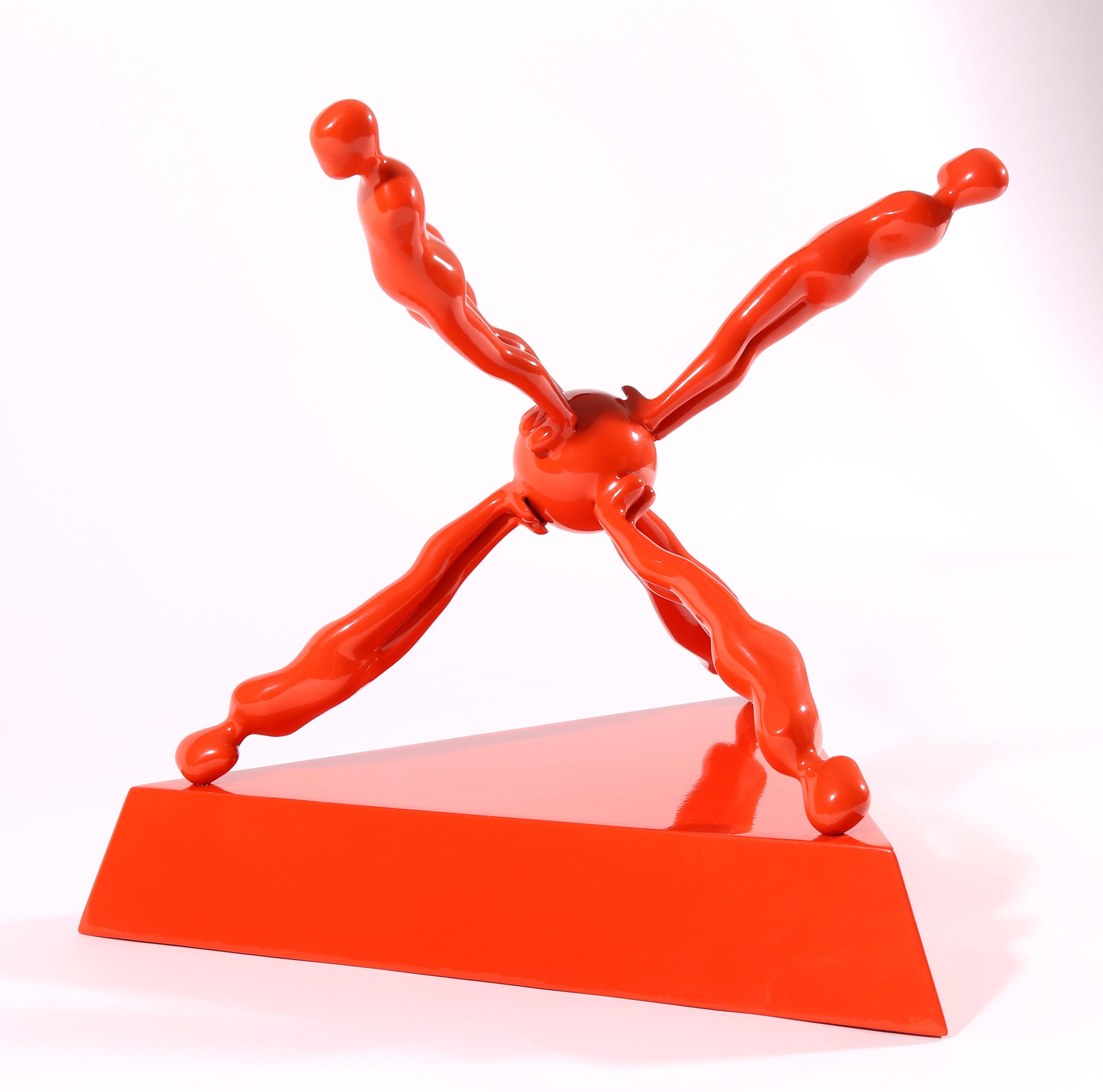 Study/Falling Man (Six Figures on a Sphere) For Sale 9