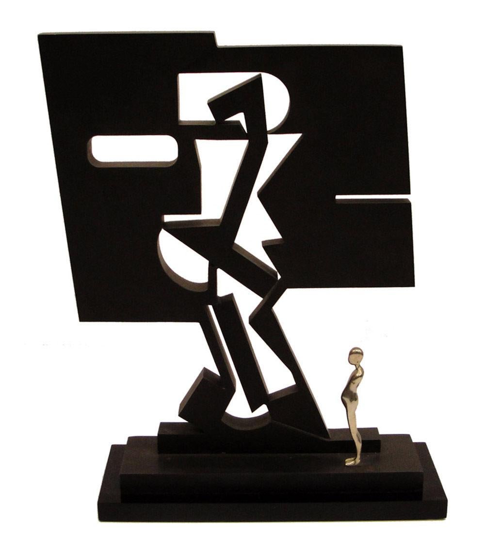 Ernest Trova Figurative Sculpture – TRISTAN GOX (Skulptur)