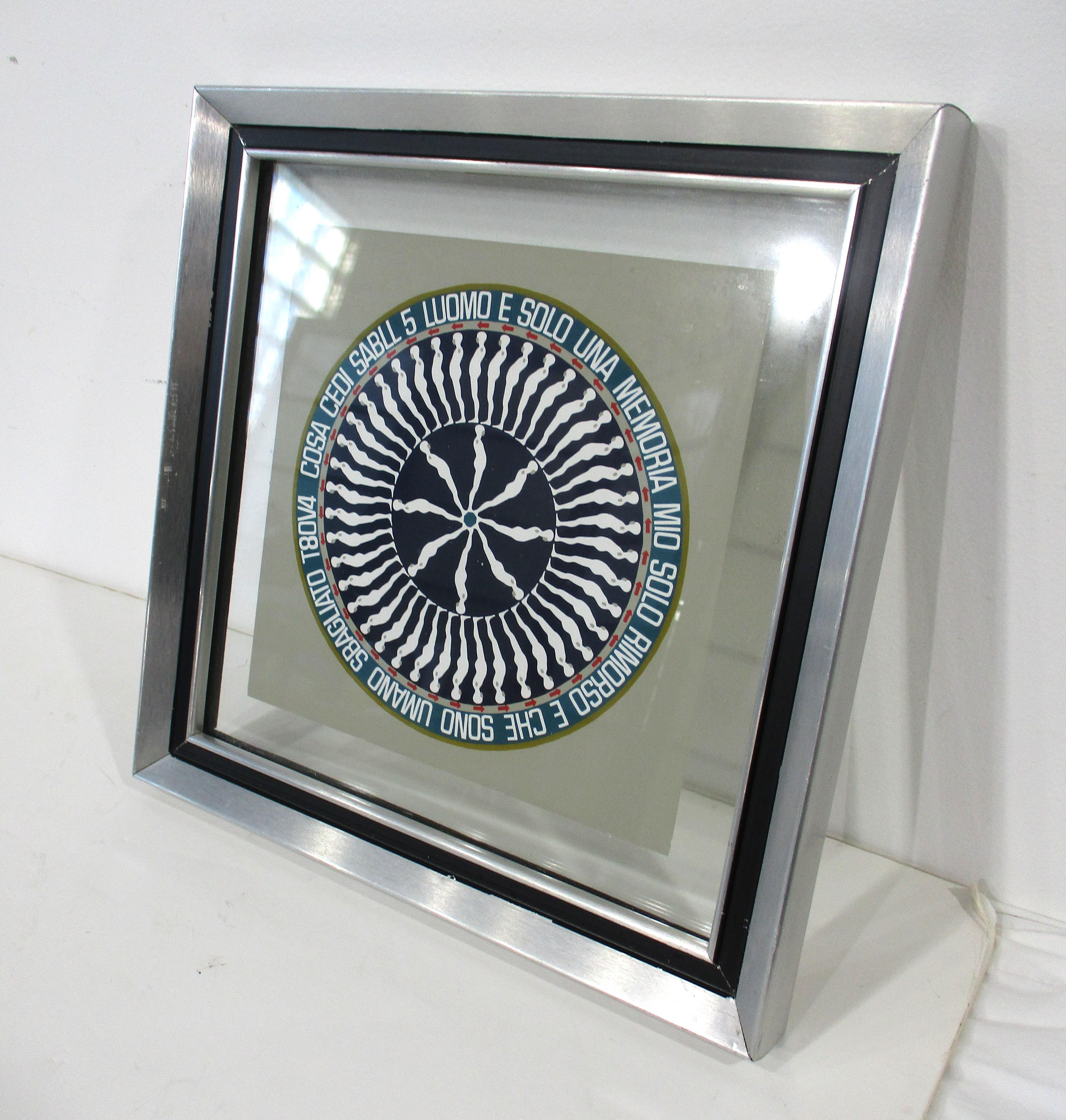 Ernest Trova Surrealistischer Pop Original Siebdruck mit Original Siebdruck 1969 (Moderne der Mitte des Jahrhunderts) im Angebot