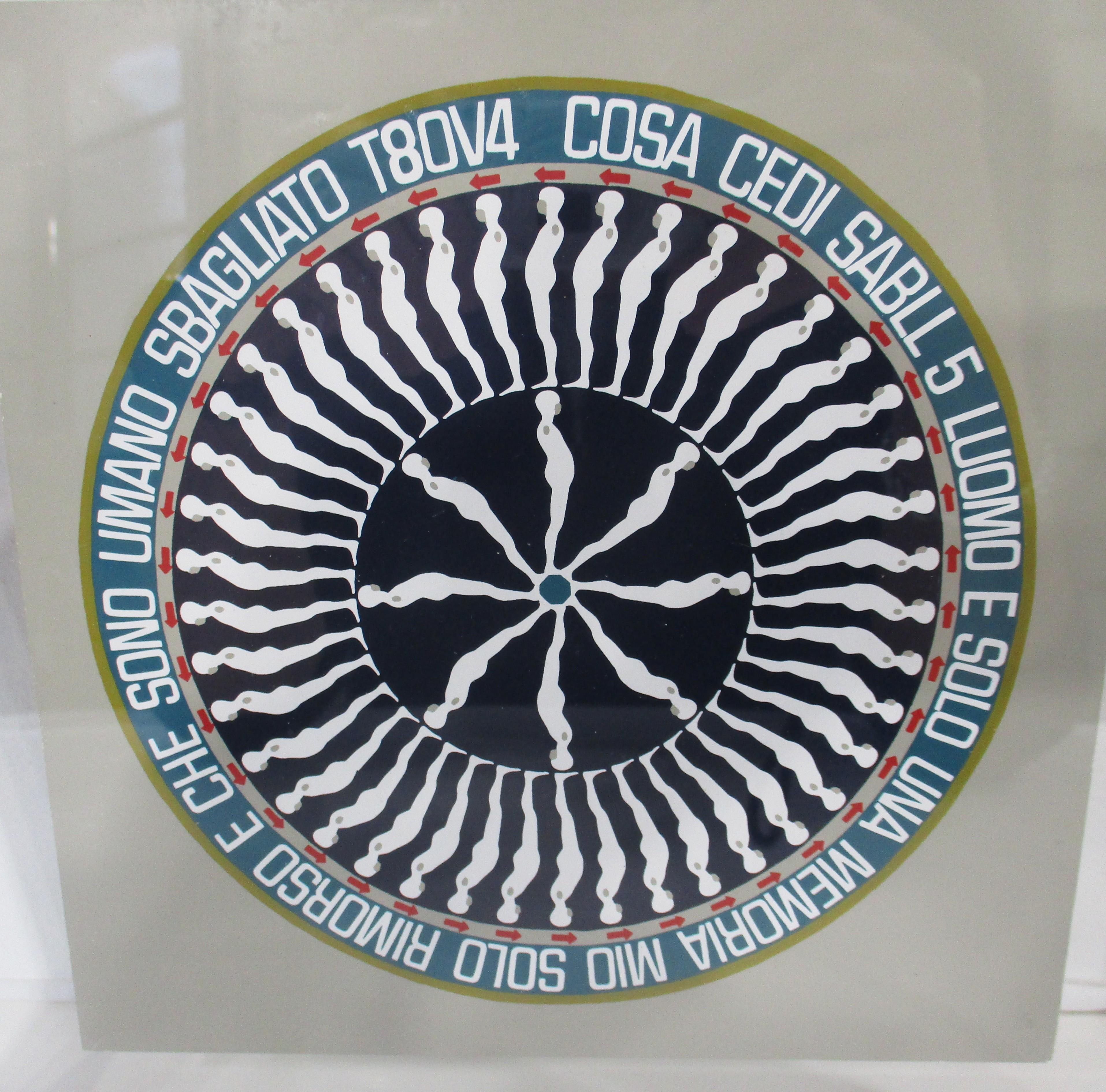 Ernest Trova Surrealistischer Pop Original Siebdruck mit Original Siebdruck 1969 im Zustand „Gut“ im Angebot in Cincinnati, OH