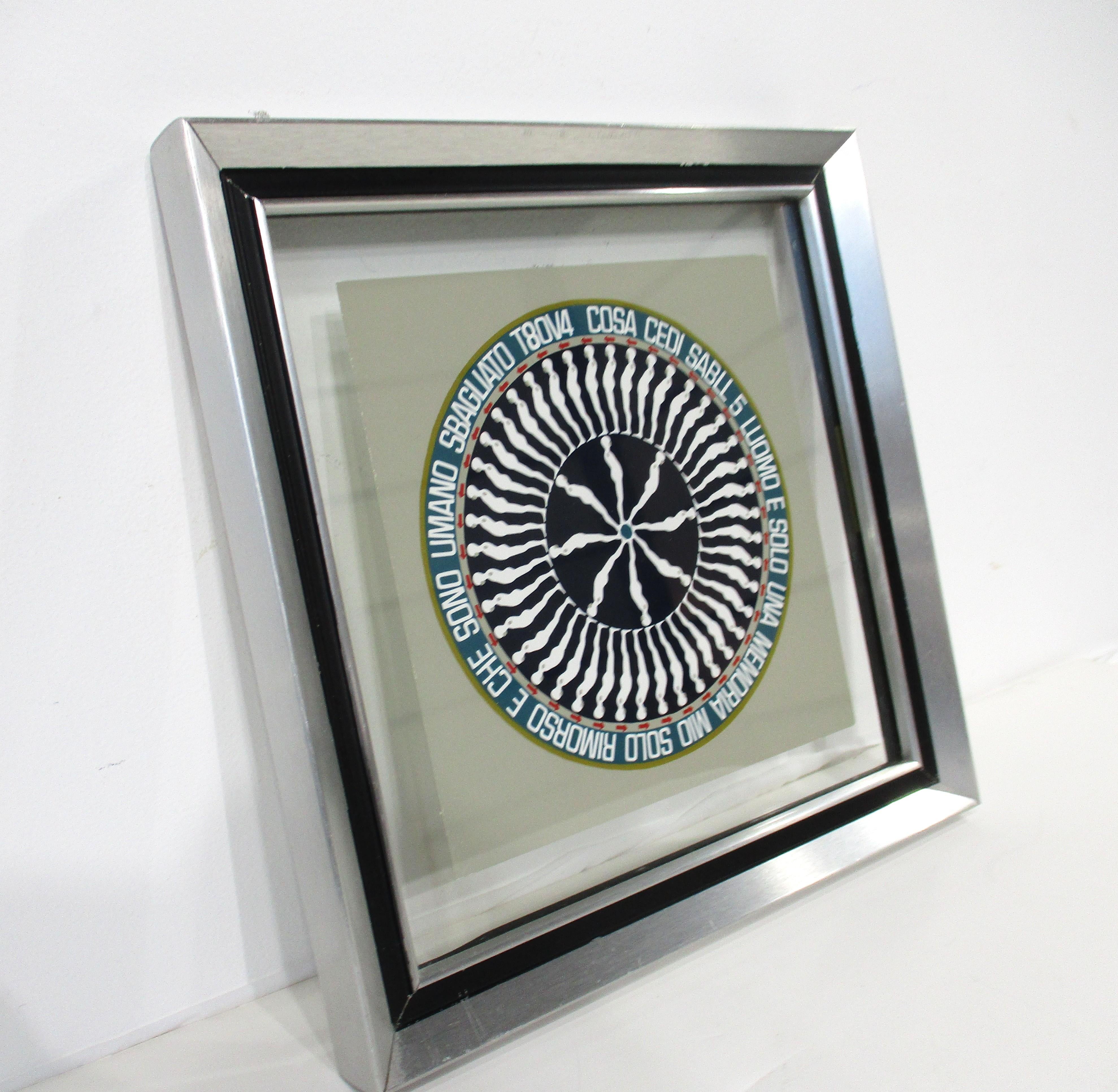 Ernest Trova Surrealistischer Pop Original Siebdruck mit Original Siebdruck 1969 im Angebot 2