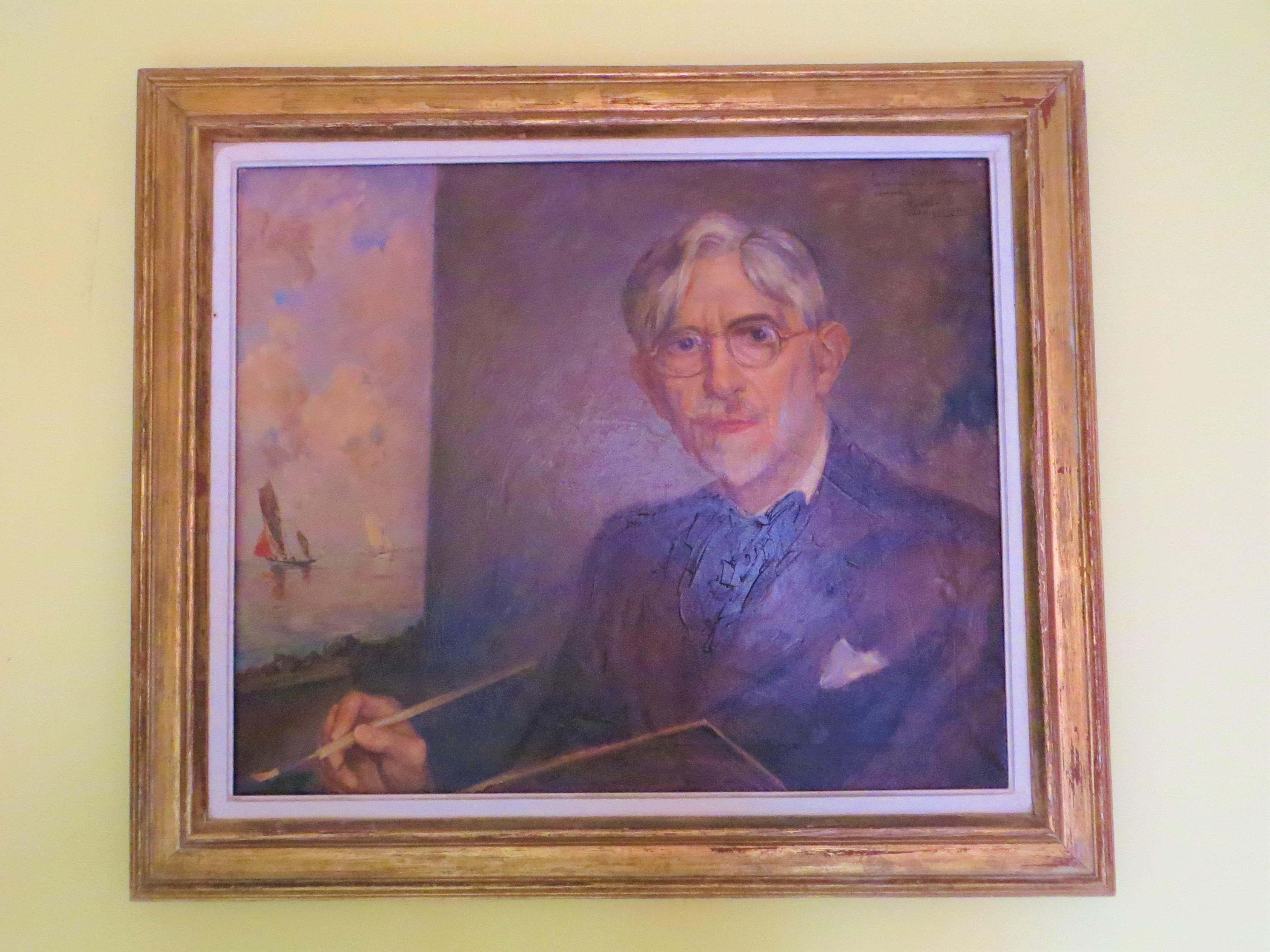 Self-Portrait of Ernest Vauthrin  For Sale 1