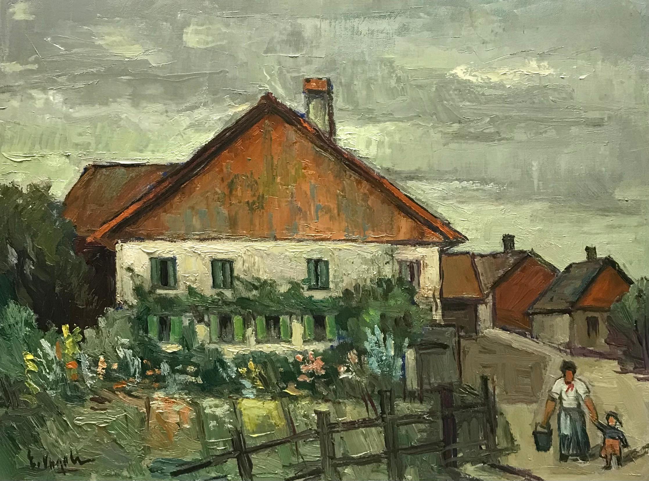 Arbeiten auf Leinwand