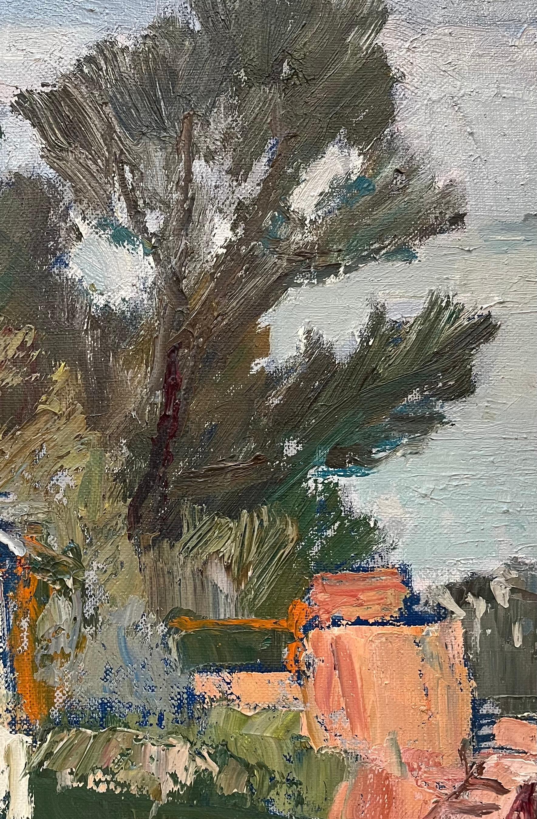 Costa de San Rafael de Ernest Voegeli - Óleo sobre lienzo 46x61 cm en venta 7