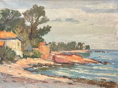 Costa de San Rafael de Ernest Voegeli - Óleo sobre lienzo 46x61 cm