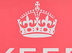 1939 Original Keep Calm and Carry On Poster (small size) Second World War Two