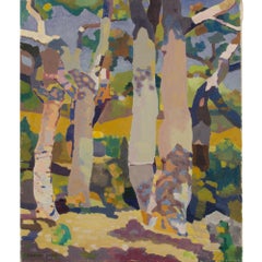 Ernest Yarrow-Jones 'British' "Les Chenes Liege" Painting