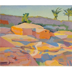 Ernest Yarrow-Jones 'British', "Orange House" Painting