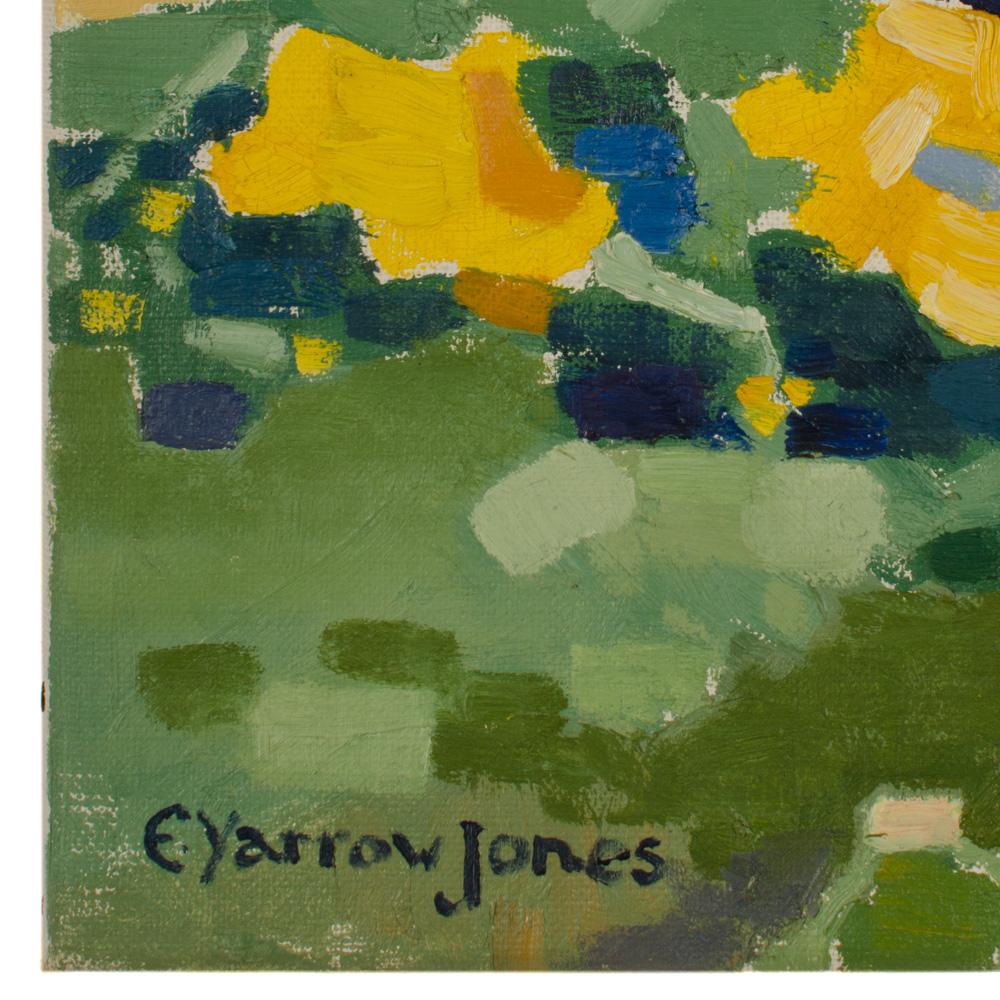 Français Ernest Yarrow-Jones « Britannique », « Yellow Bush », peinture à l'huile en vente