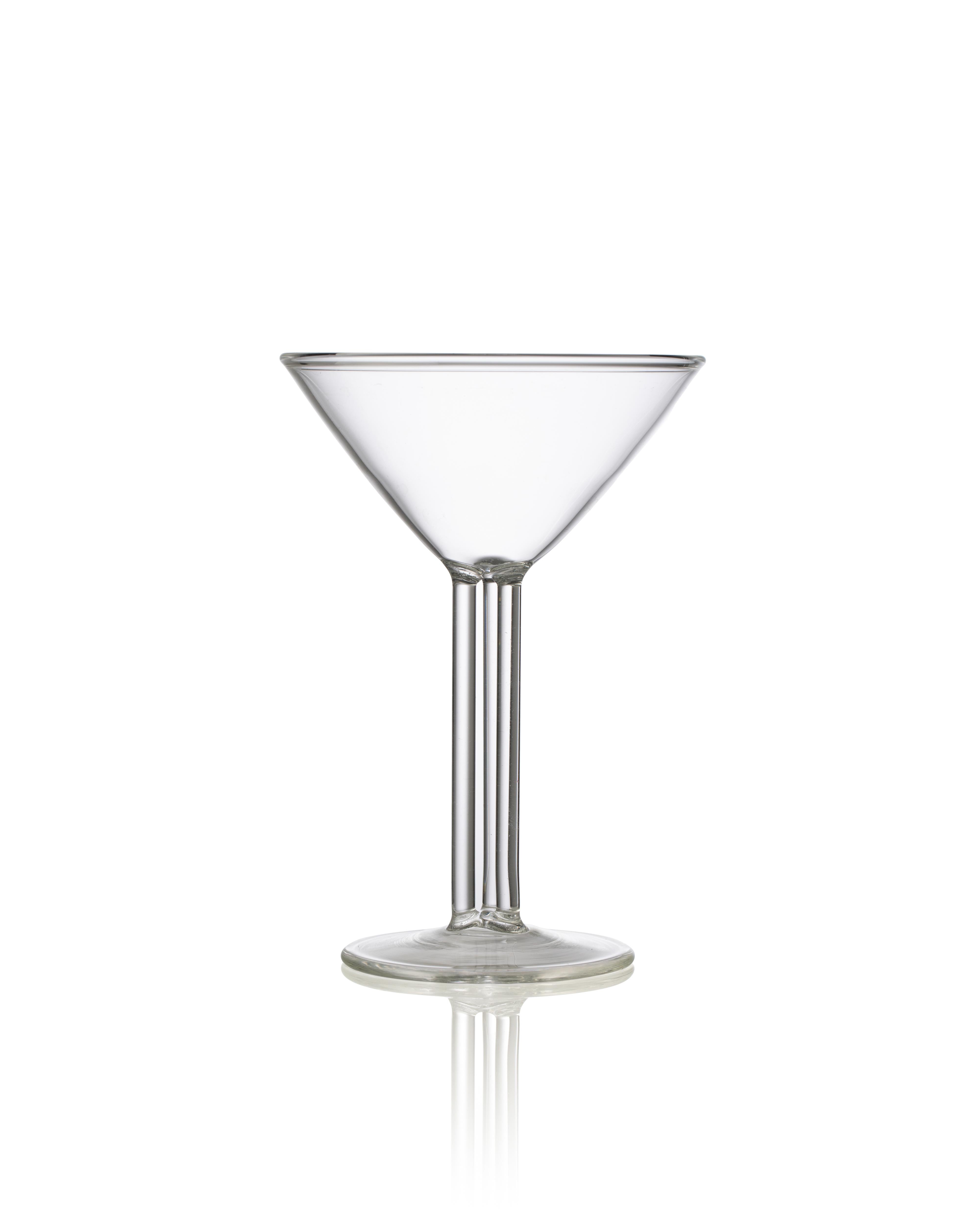 XXI secolo e contemporaneo Mini bicchieri da Martini Ernestine - Set di 4 - Vetreria ceca di Fferrone in vendita