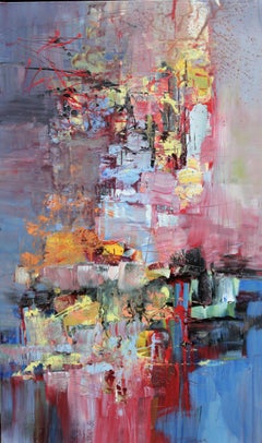 Anton Bruckner, Four Hymns, Quartet, Painting, Acrylic on Canvas