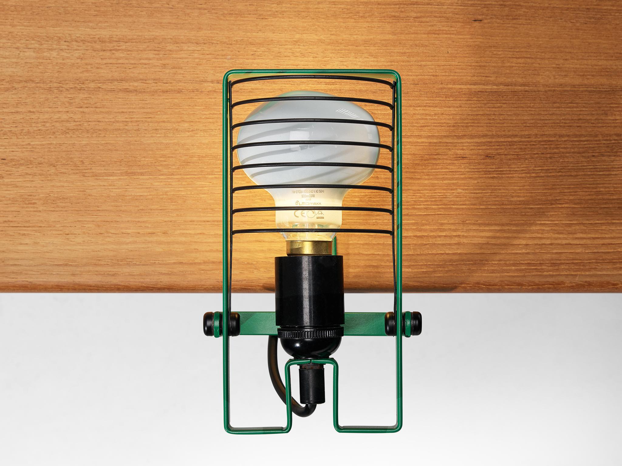 Ernesto Gismondi for Artemide First Edition 'Sintesi' Lamp in Green In Good Condition For Sale In Waalwijk, NL