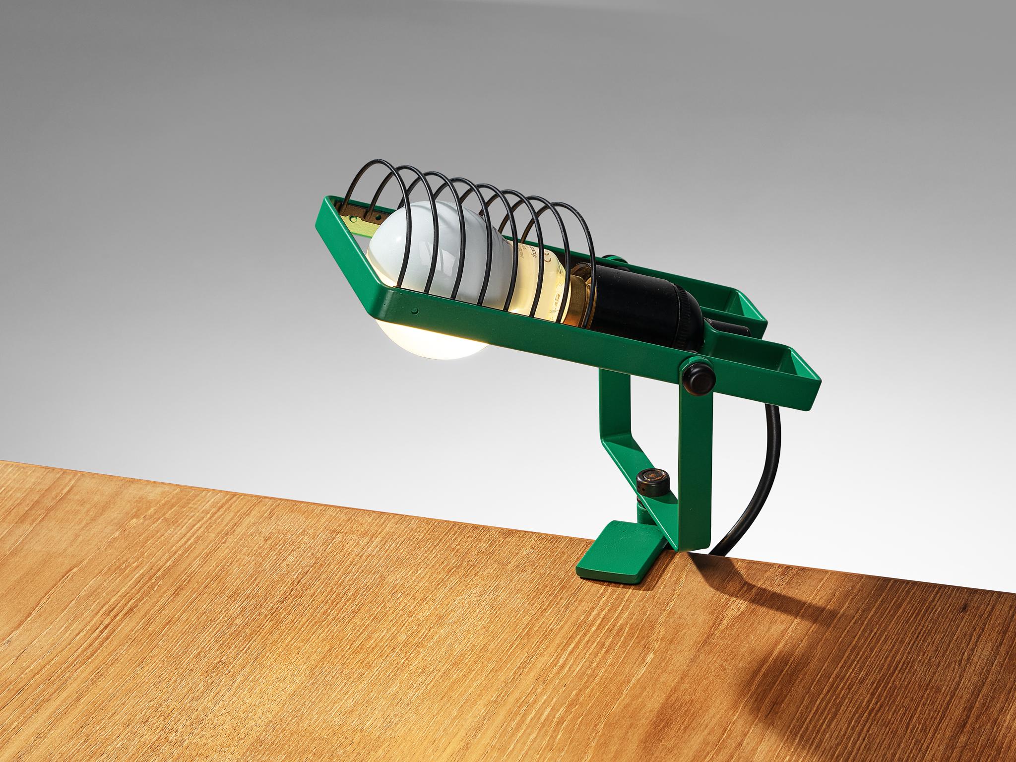 Plastic Ernesto Gismondi for Artemide First Edition 'Sintesi' Lamp in Green  For Sale