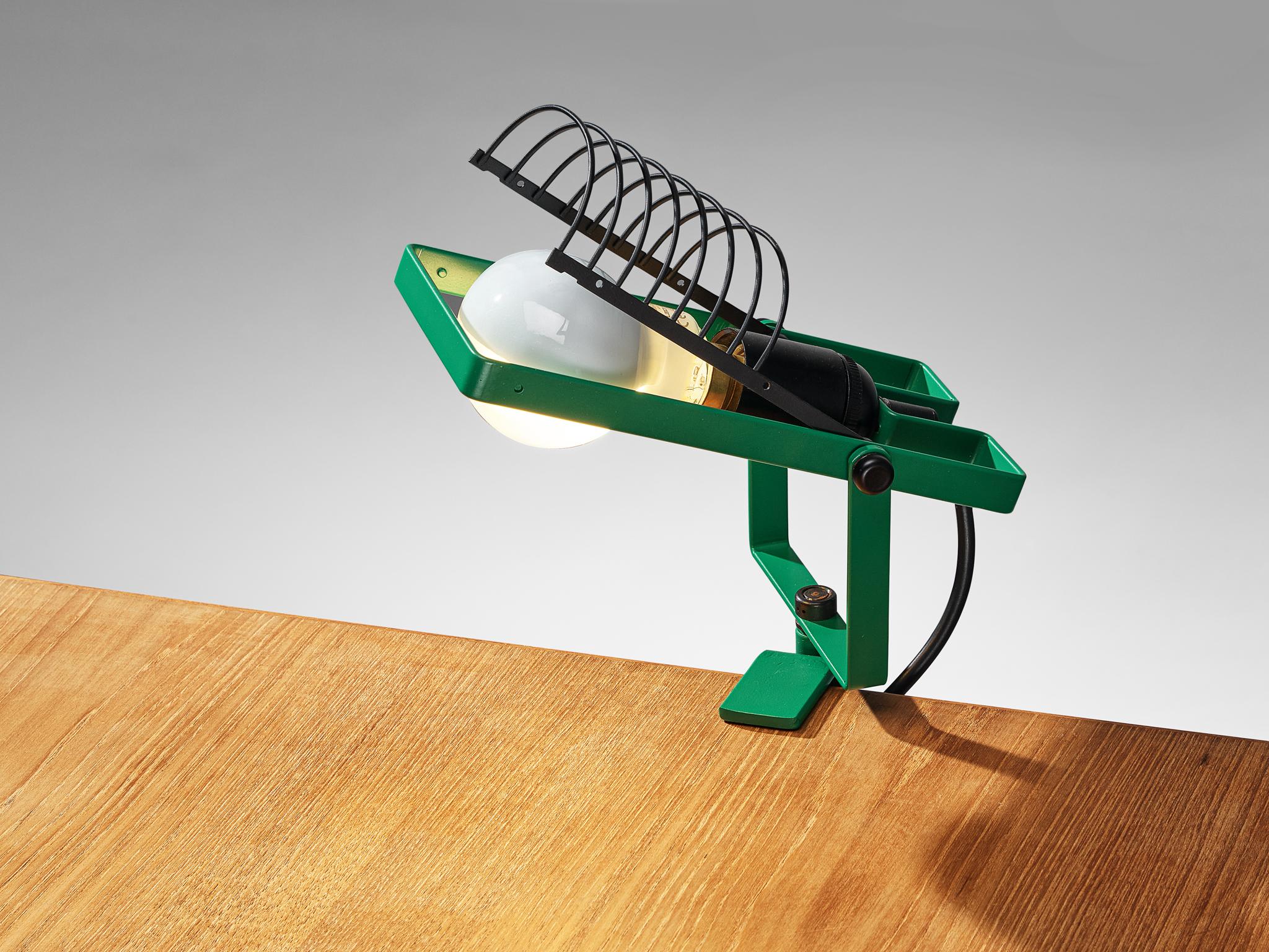 Ernesto Gismondi for Artemide First Edition 'Sintesi' Lamp in Green  For Sale 1
