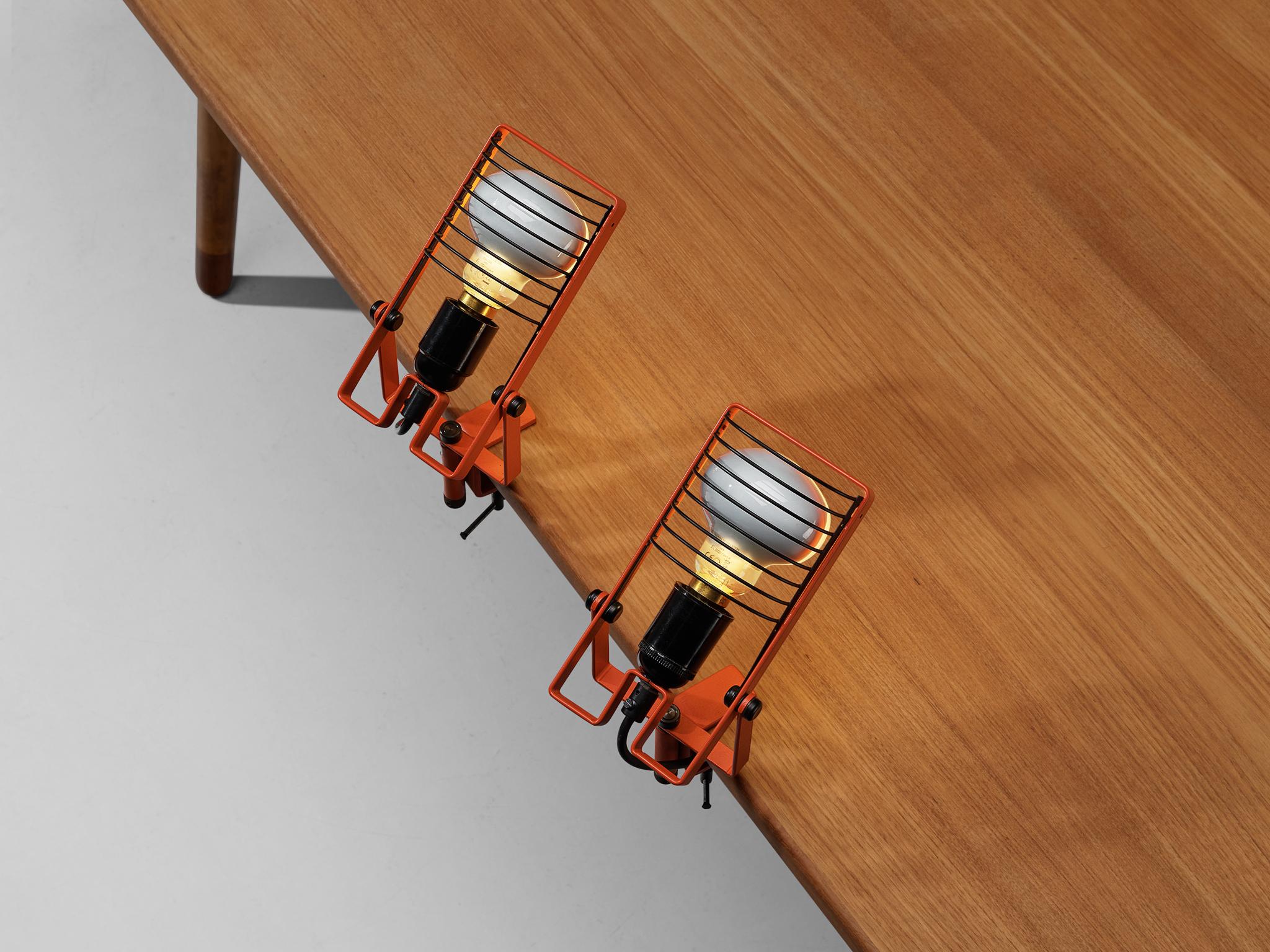 Ernesto Gismondi for Artemide First Edition 'Sintesi' Lamp in Red For Sale 3