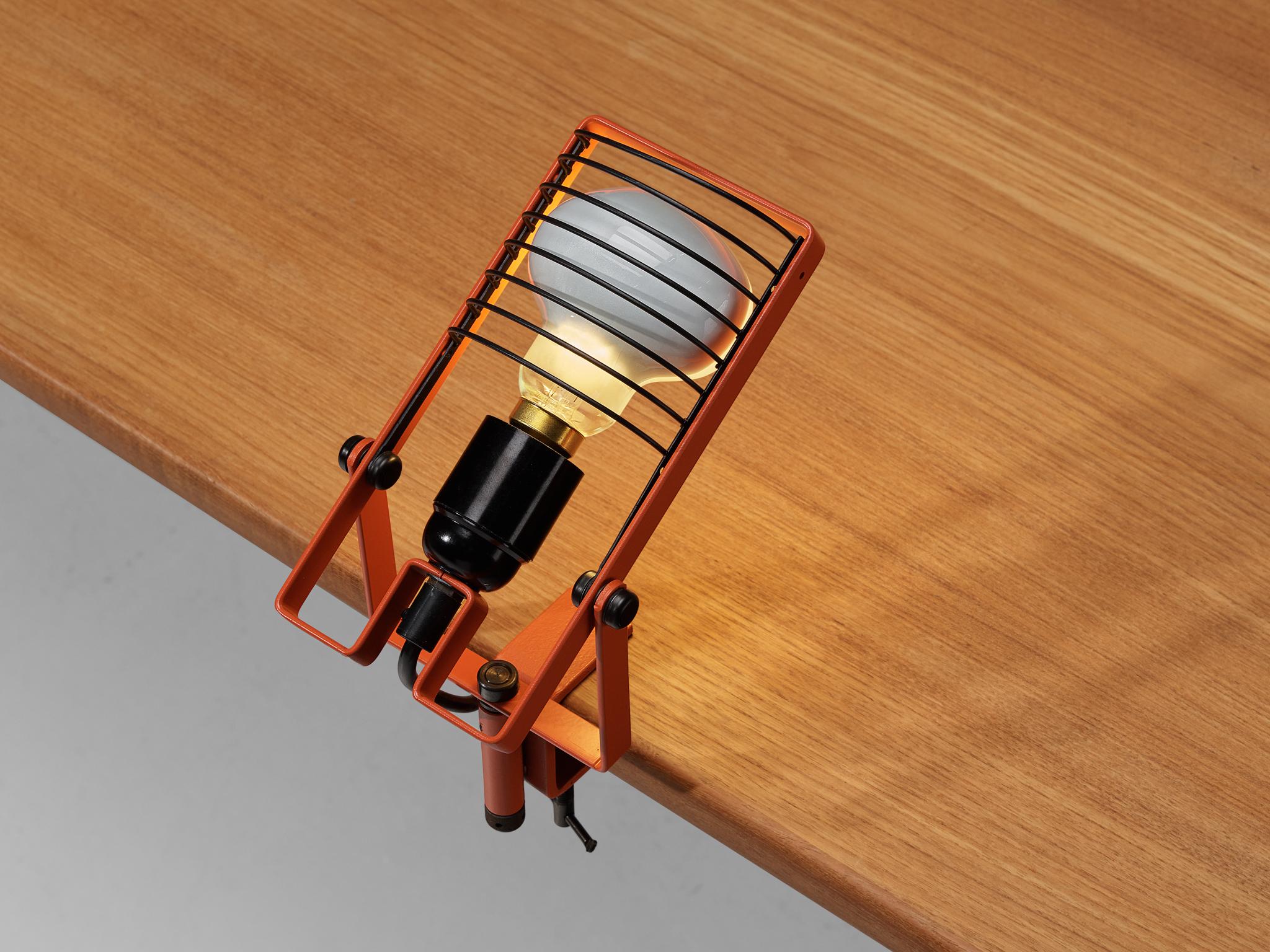 Post-Modern Ernesto Gismondi for Artemide First Edition 'Sintesi' Lamp in Red For Sale