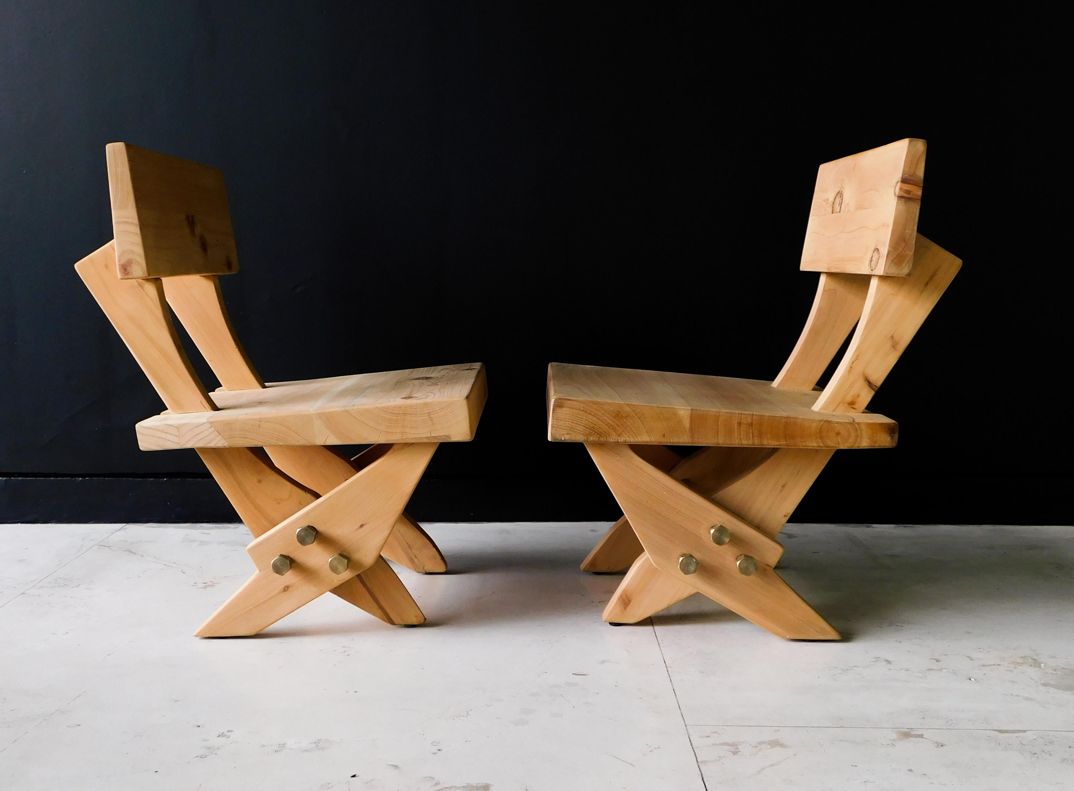 Mexican Ernesto Gomez Gallardo Mid-Century Modern Chairs For Sale