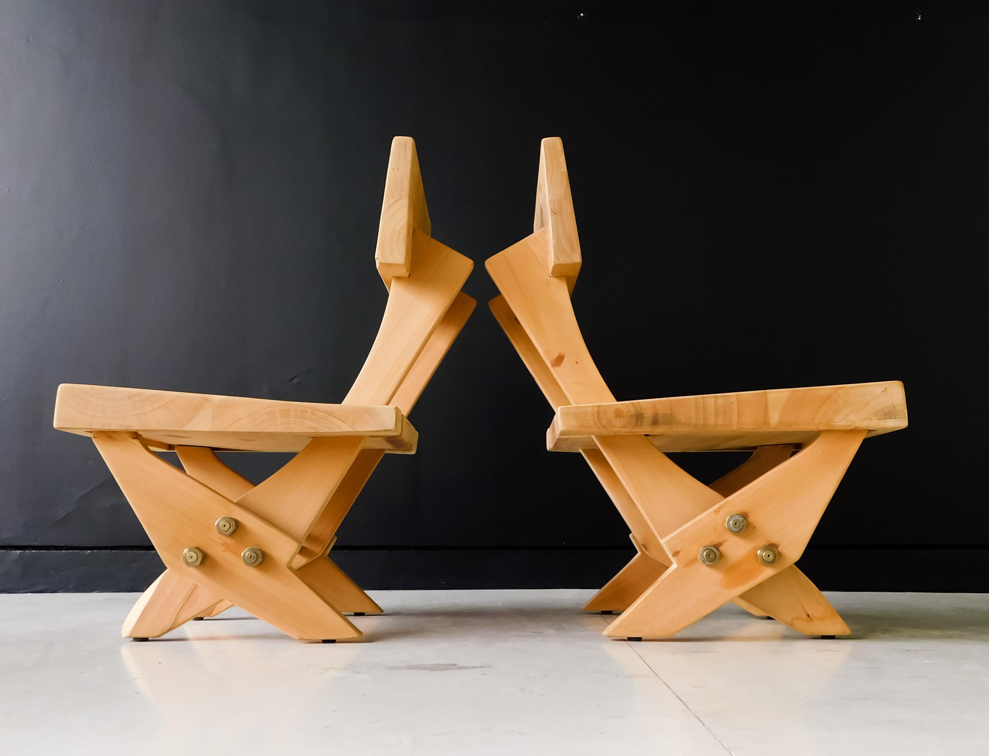 Mid-20th Century Ernesto Gomez Gallardo Mid-Century Modern Chairs For Sale