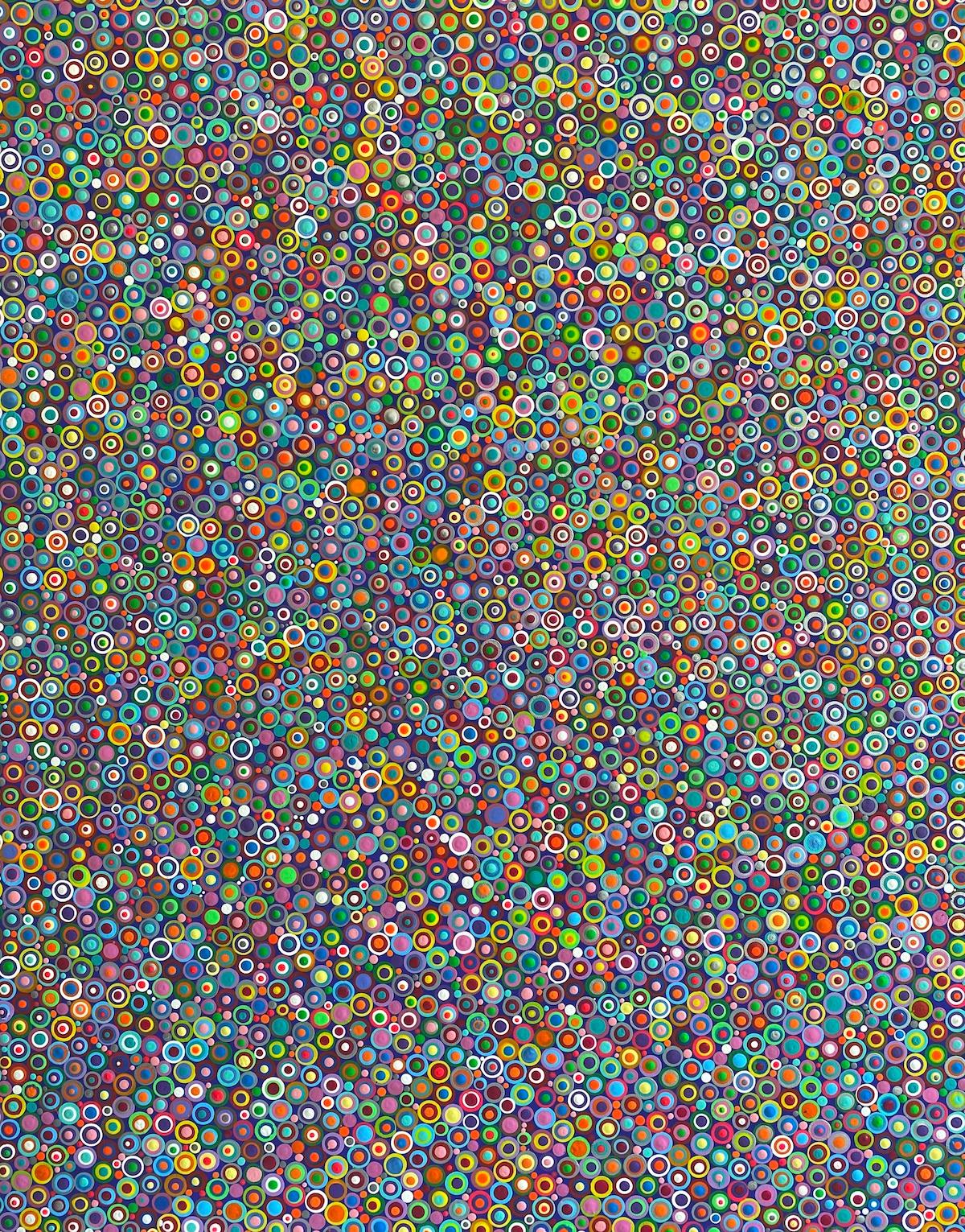 Ernesto Guevara Abstract Painting - 10101 Dots