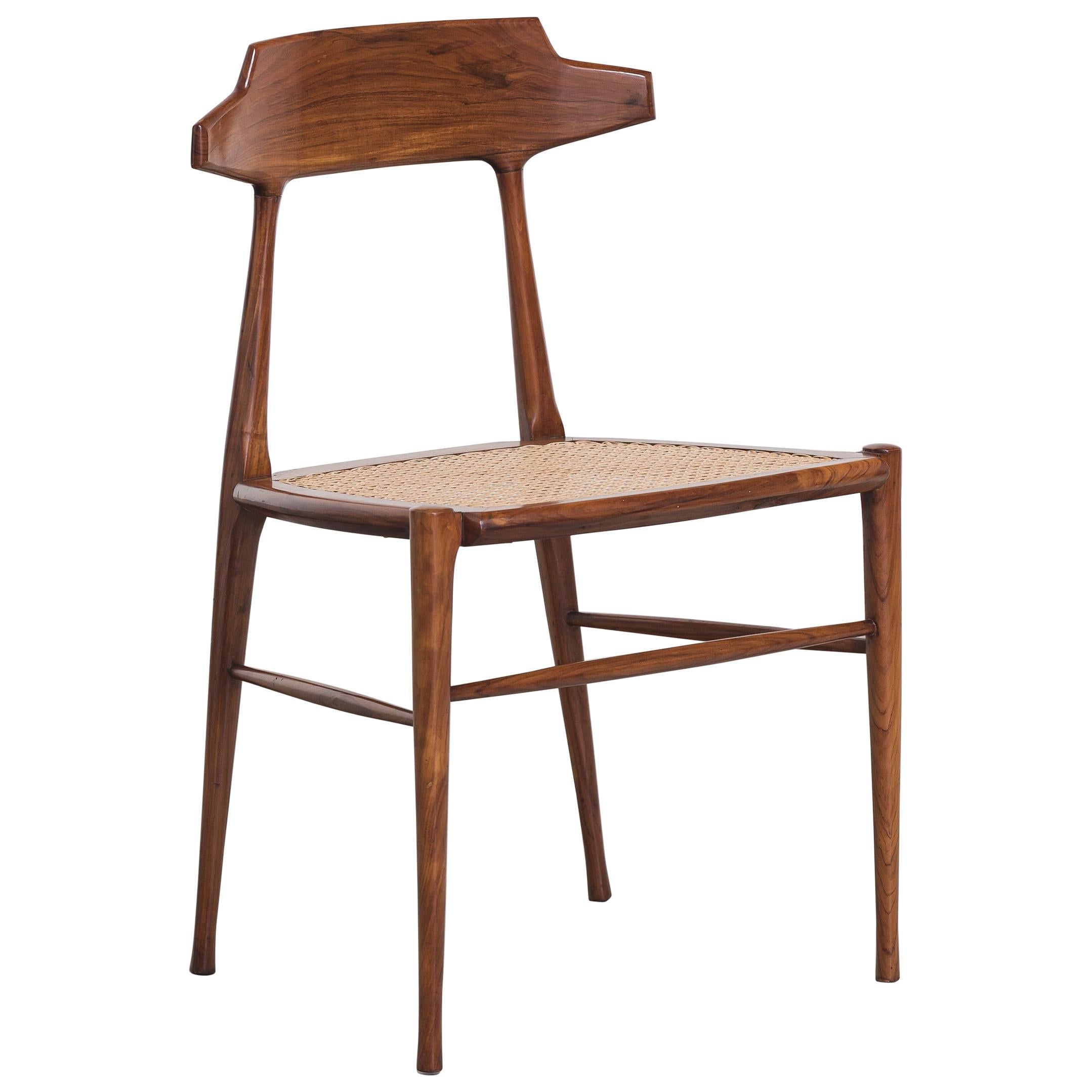 Ernesto Hauner Caviuna Chair, Brazilian Midcentury Design, 1950 For Sale