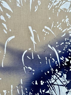 Ernesto Kunde Pittura astratta originale su tela, artista brasiliano-americano