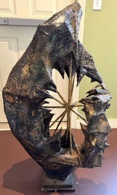 Ernesto Morenon Abstrakte geschweißte Stahlskulptur "Eterno Conflictto"