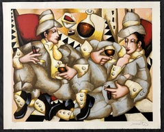 Ernesto Cognac's Parisian Impressions Signed Limited Edition Art Lithograph