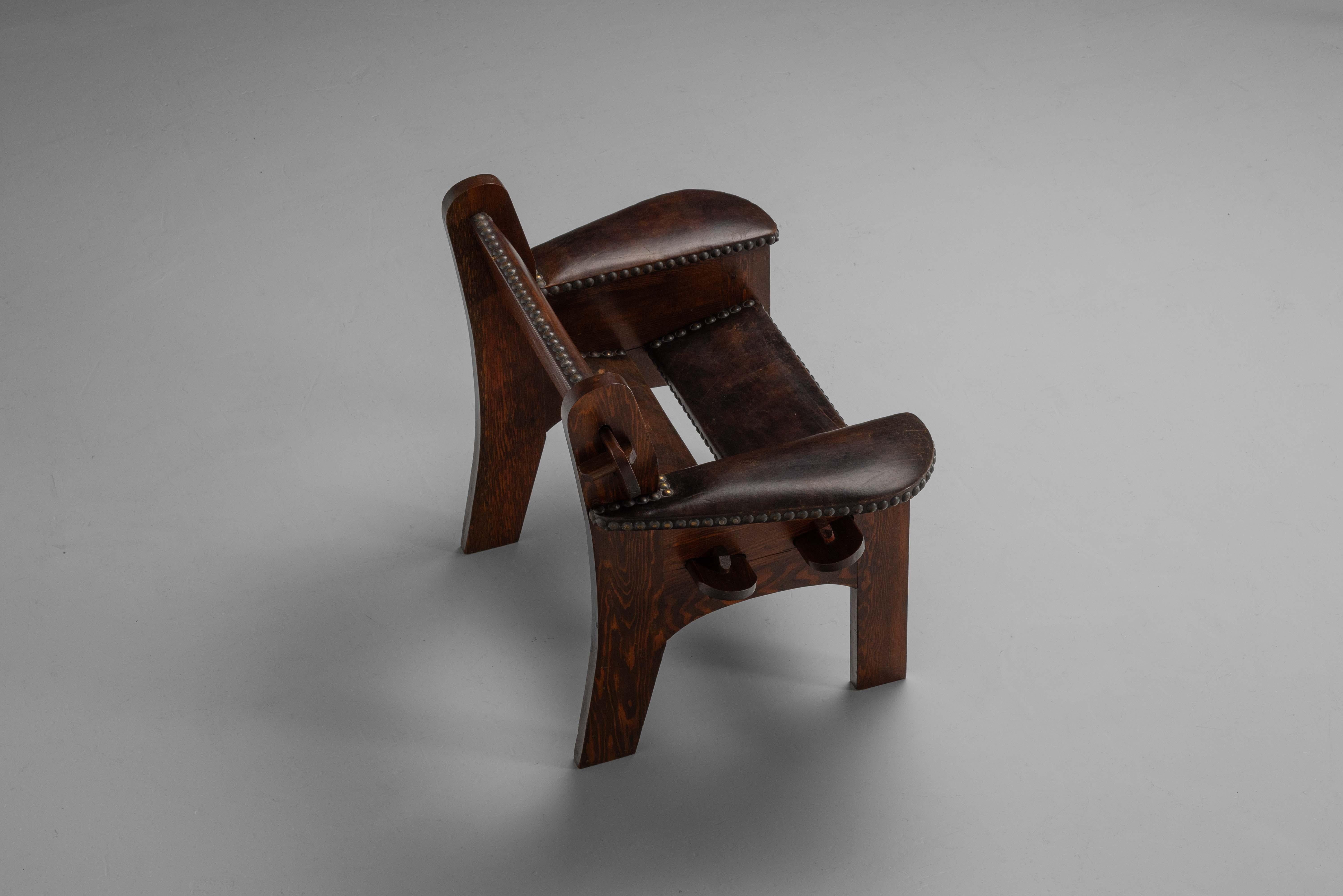 Mid-20th Century Ernesto Valabrega armchair made in Italy 1950 For Sale
