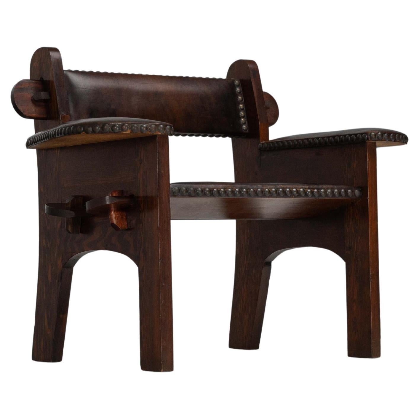 Ernesto Valabrega armchair made in Italy 1950