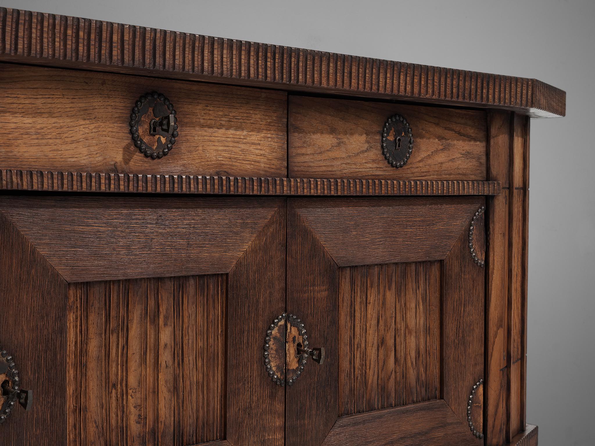 Ernesto Valabrega Art Deco Sideboard in Oak 2