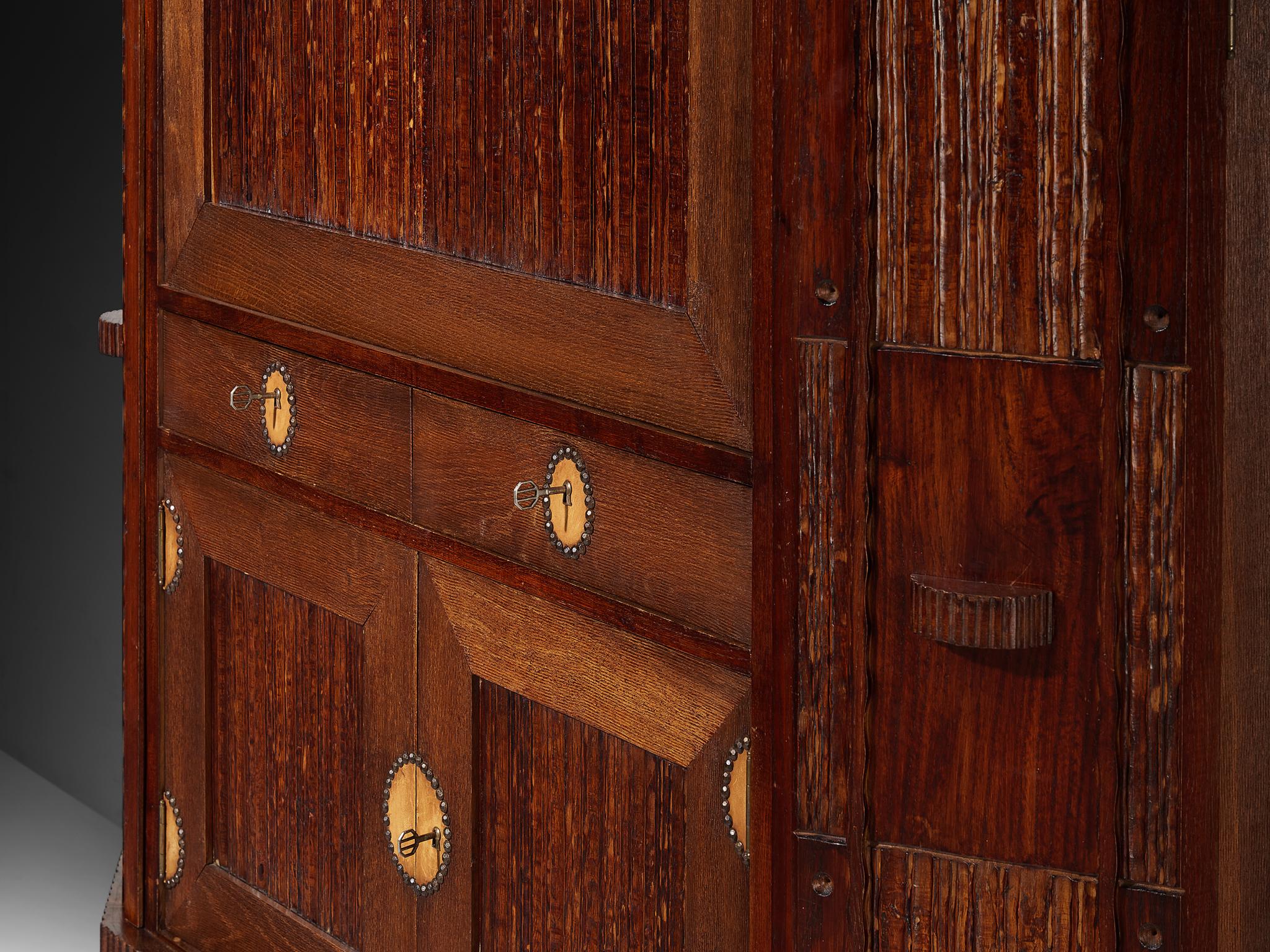 Armadio di Ernesto Valabrega per Vittorio Valabrega in Oak in vendita 3