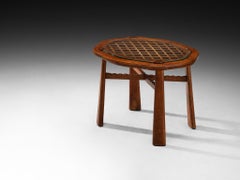 Ernesto Valabrega for Vittorio Valabrega Coffee Table in Chestnut
