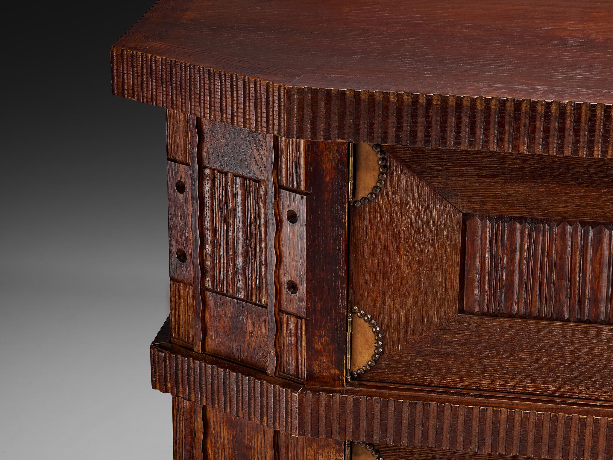 Credenza Ernesto Valabrega per Vittorio Valabrega in Oak in vendita 2