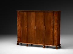 Ernesto Valabrega  für Vittorio Valabrega Kleiderschrank in Eiche