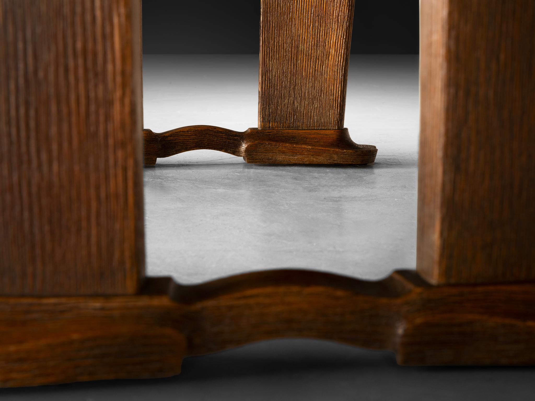Scrivania Ernesto Valabrega per Vittorio Valabrega in Oak In condizioni buone in vendita a Waalwijk, NL