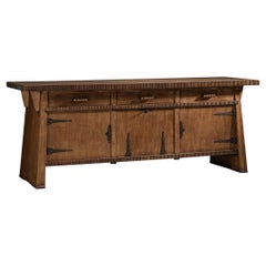 Ernesto Valabrega Sideboard in Oak