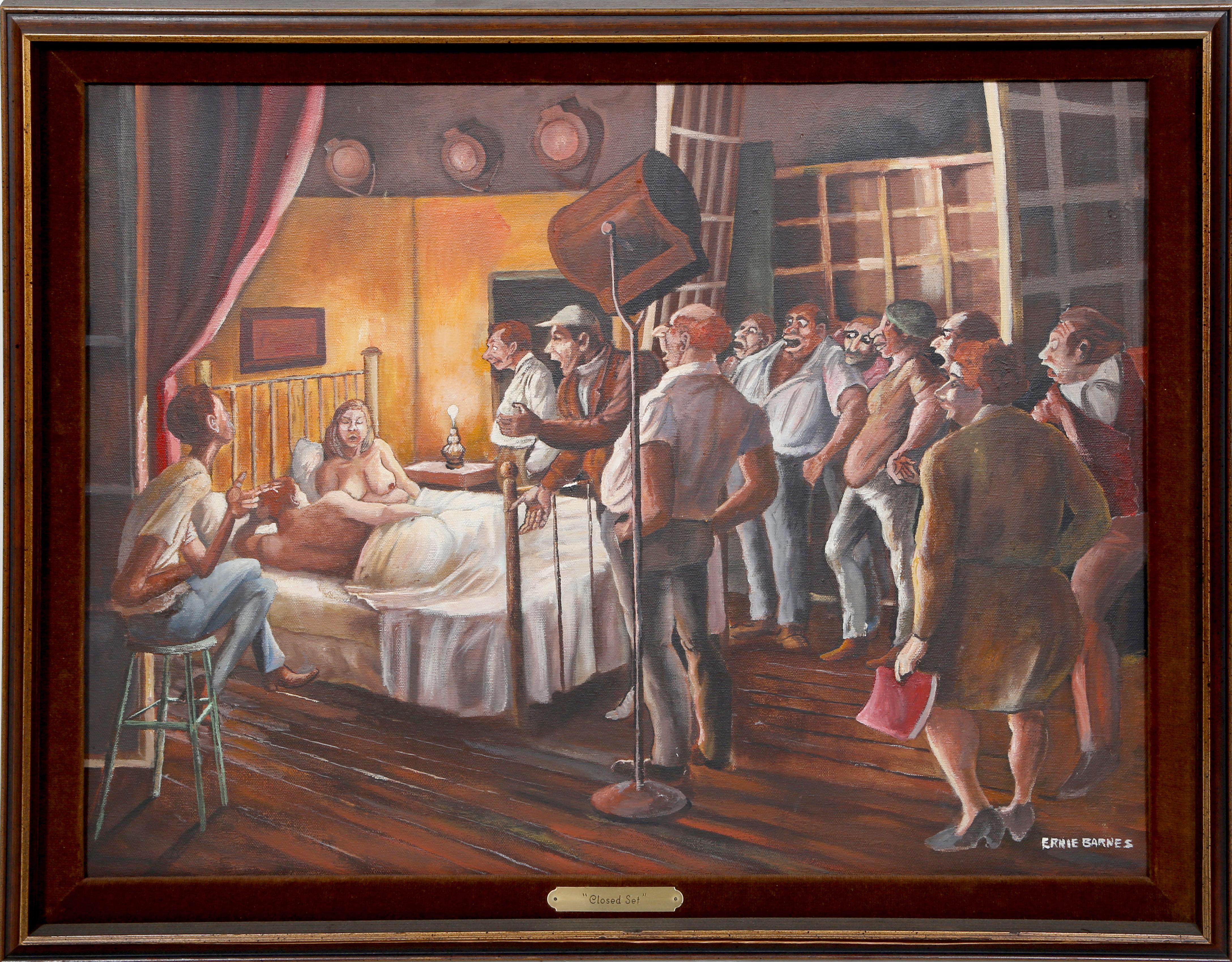 Harry Mccormick Suzie Framed Oil On Canvas Painting By Harry