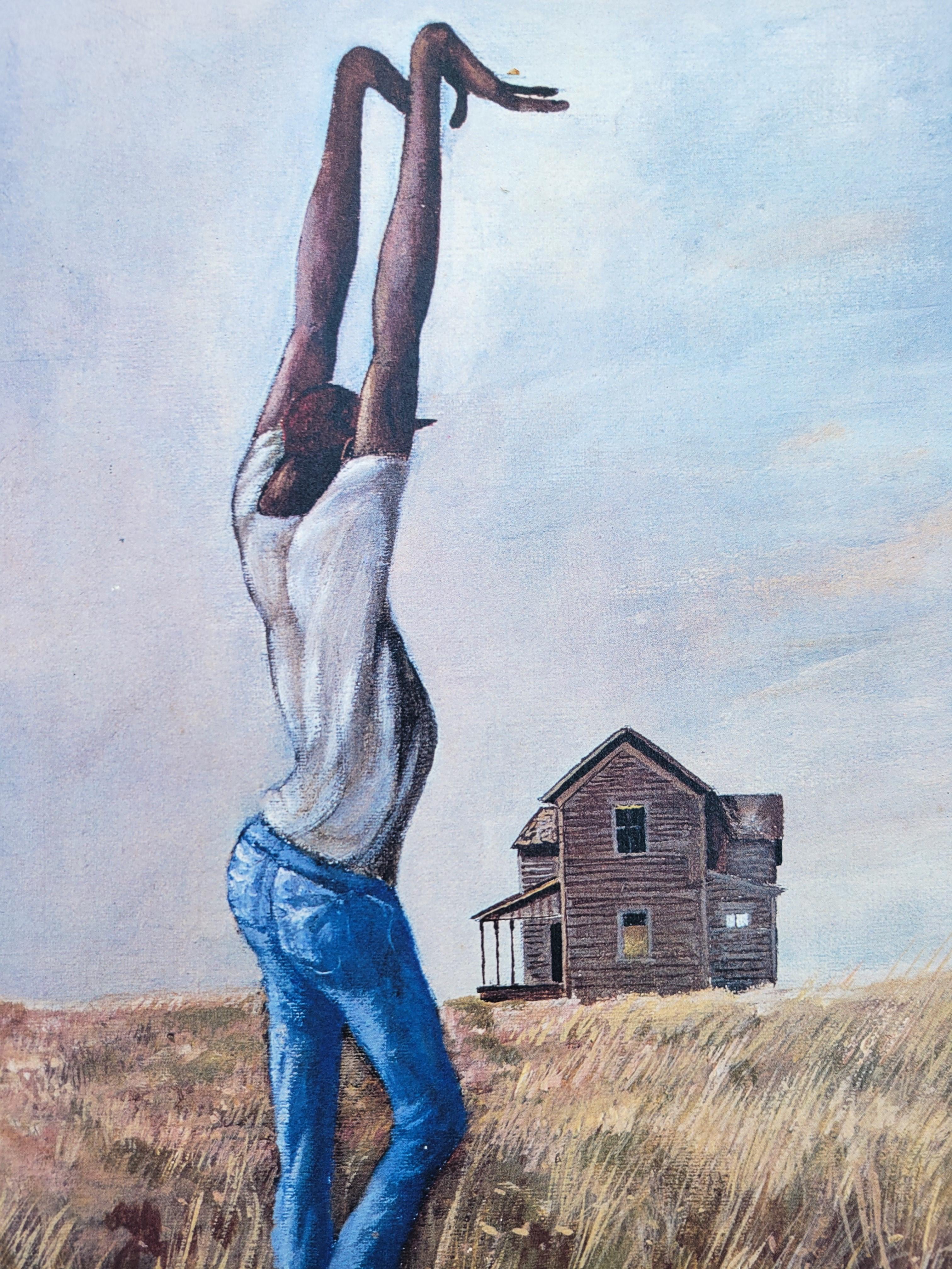 In the Beginning /// Ernie Barnes North Carolina Basketball African American Art 7