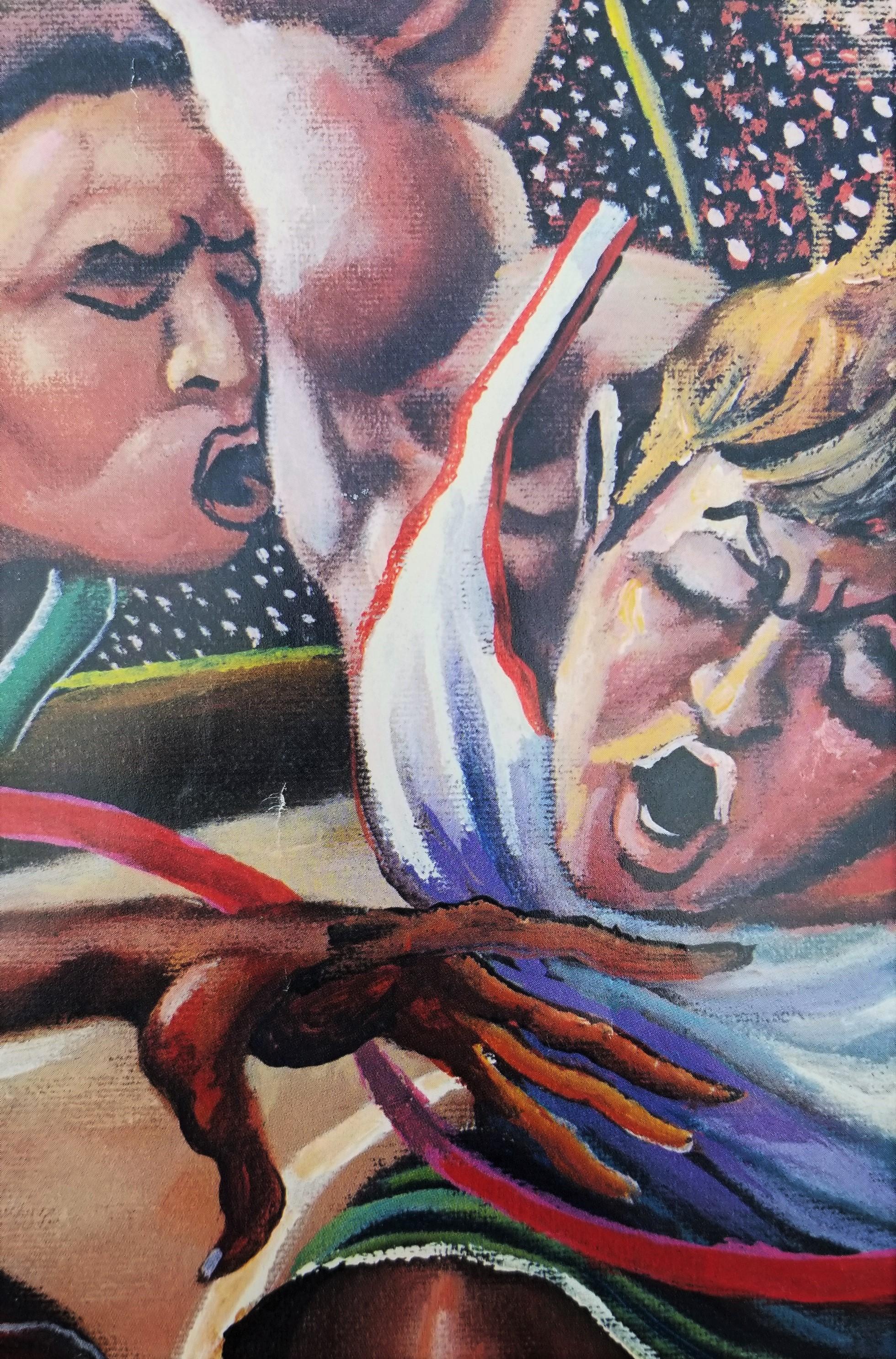 Poster dei Giochi Olimpici di Los Angeles 1984 (The Finish) (firmato) /// Black Art Sports 6