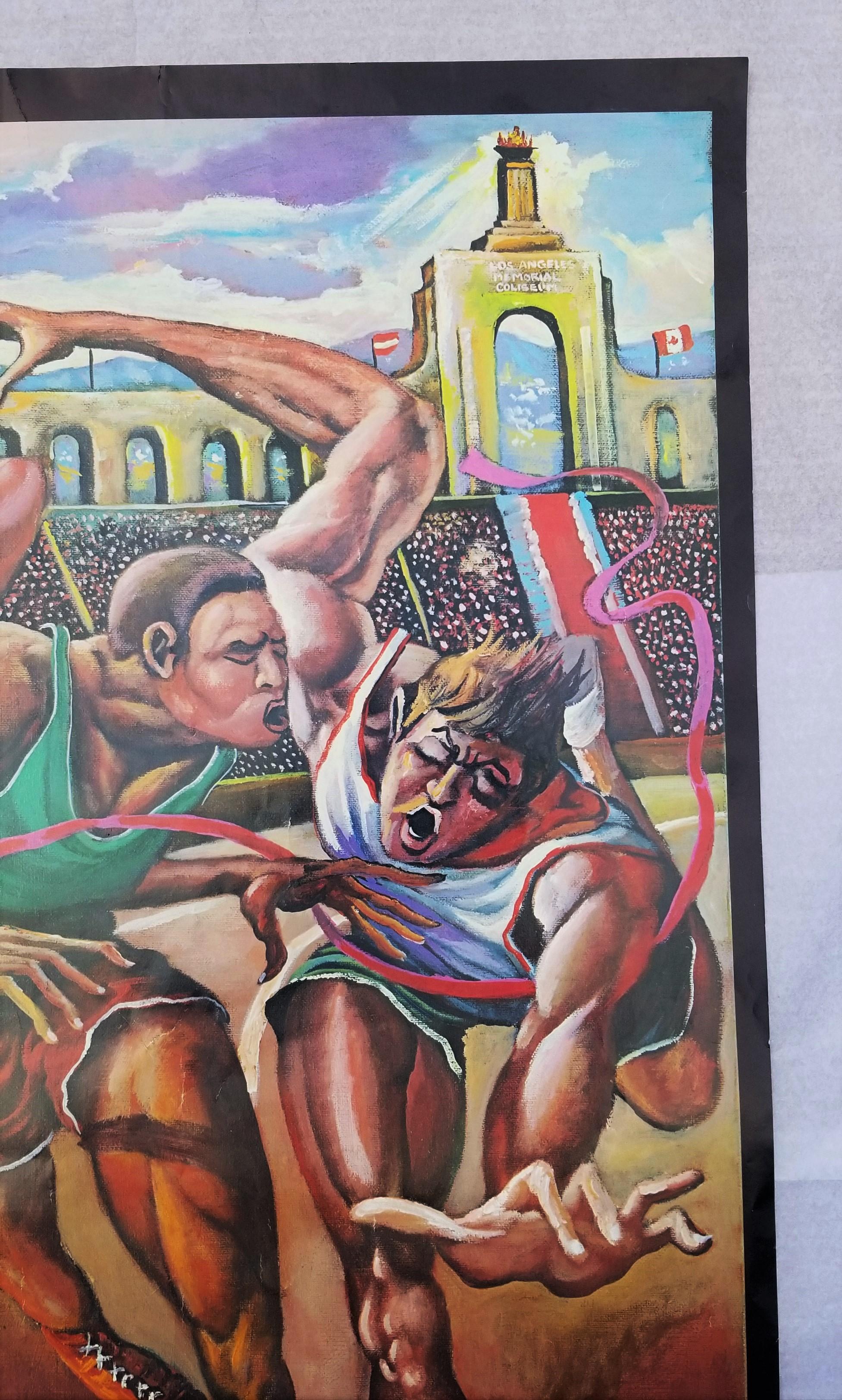 ernie barnes olympic posters