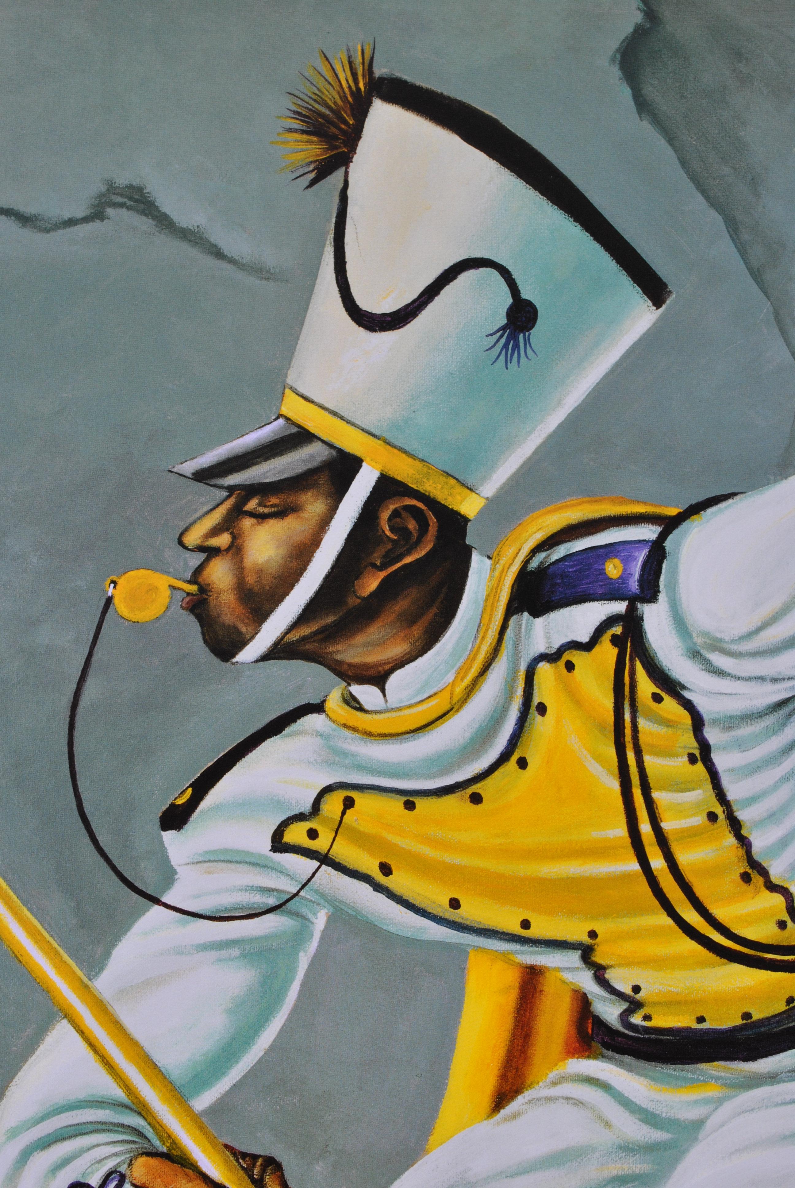 MUSIC - The Drum Major - Original Screen Print For Sale 3