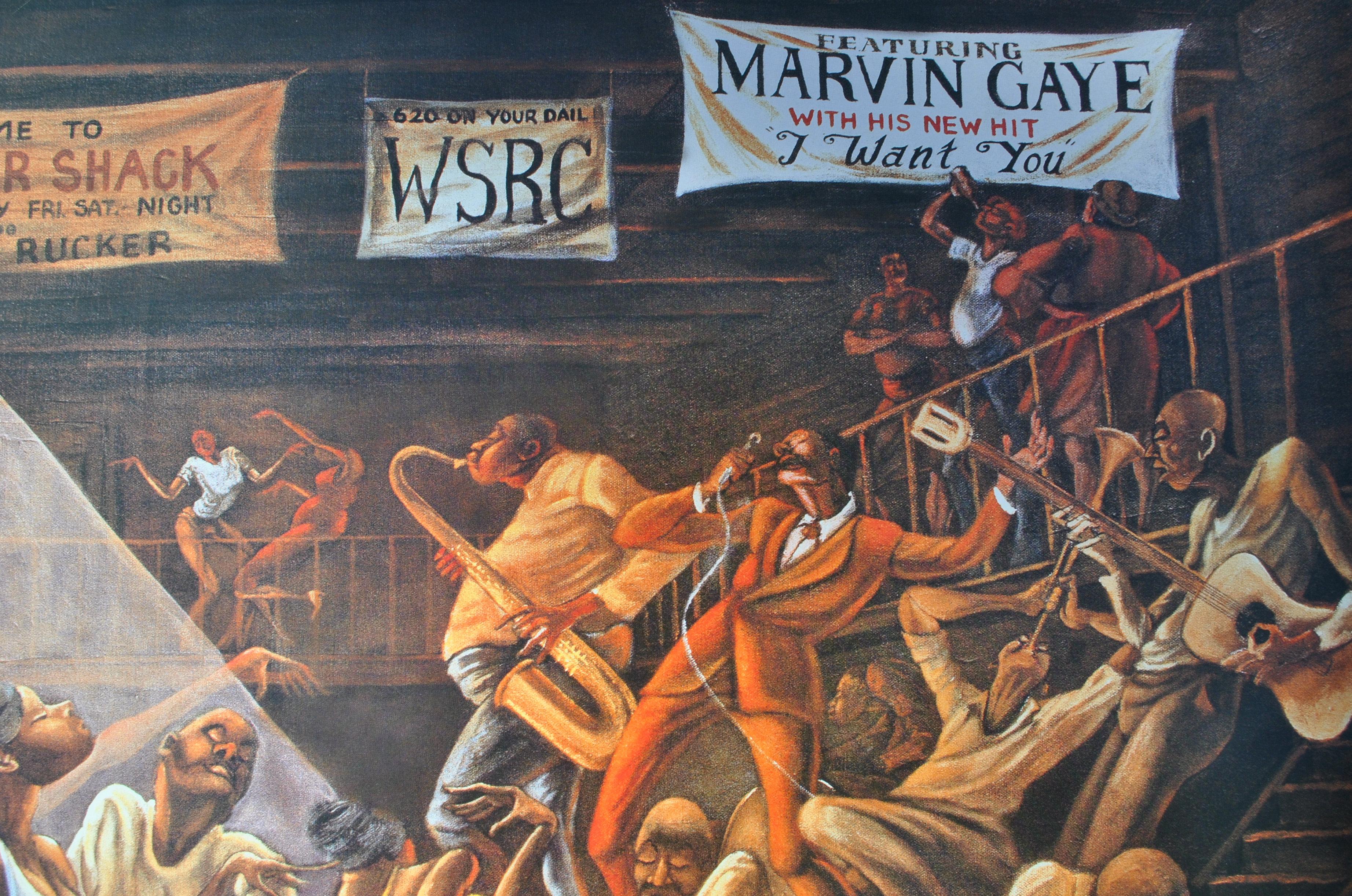 Sugar Shack (Marvin Gaye) - Serigrafía original en venta 7