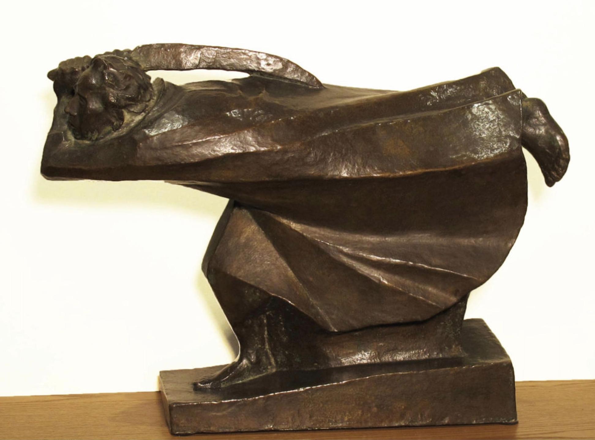 Ernst Barlach Figurative Sculpture - Der Racher (The Avenger)