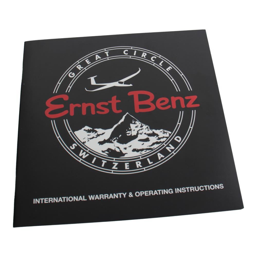 Ernst Benz Chronoflite GMT GC10521 Acier inoxydable avec cadran noir 47mm Automatique en vente 1