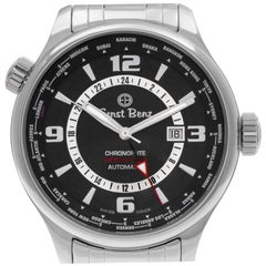 Ernst Benz ChronoFlite World Timer GC10851/P, Black Dial