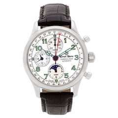 Ernst Benz Chronolunar Stainless Steel Wristwatch Ref GC20312A