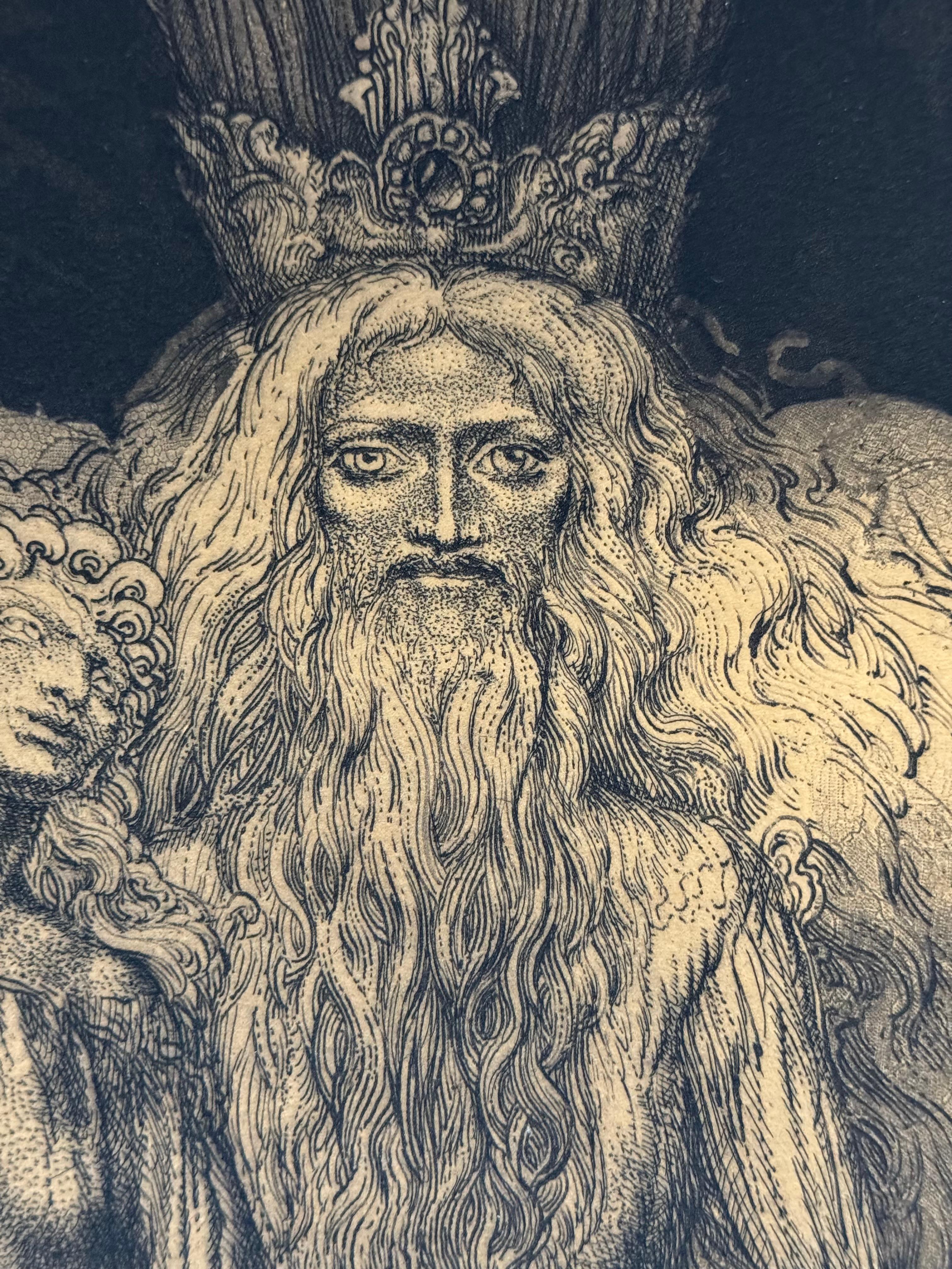 Incisione #1 di Ernst Fuchs: KABBALAH (SEFER YETSIRA e 32 SENTIERI DELLA SAGGEZZA) in vendita 5