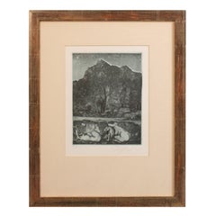 Impression « Under the Snow Lilith » de Ernst Fuchs, 1969