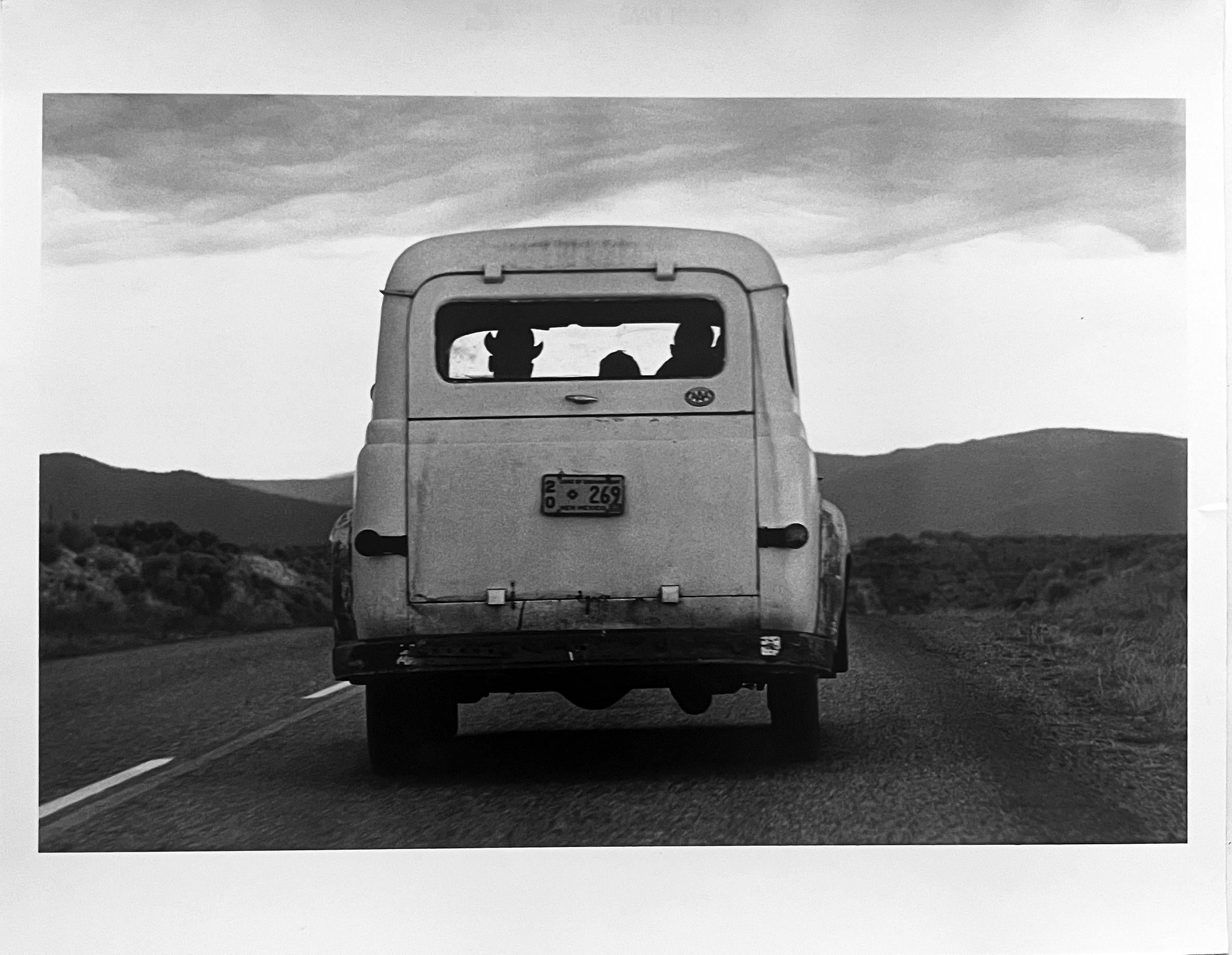 Car From The Back, Utah, USA by Master of 20th Century Photography