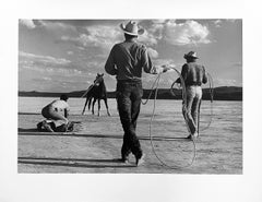 Cowboys, Nevada EE.UU. por el Maestro de la Fotografía del Siglo XX